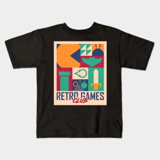 Retro Games Club Kids T-Shirt